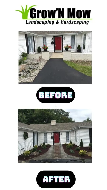 Trusted residential landscaping for outdoor upgrades in Braintree, MA by Grow'N Mow Landscaping & Hardscaping