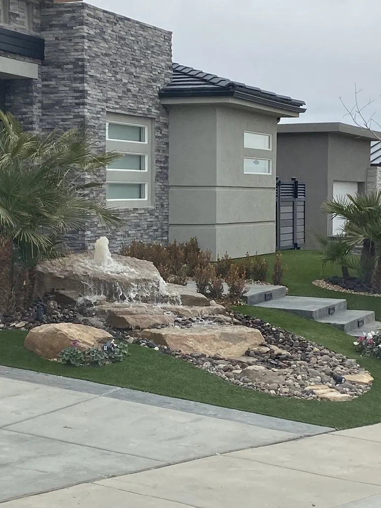 Professional landscape installation in Washington, UT by GrowPro Landscaping and Maintenance