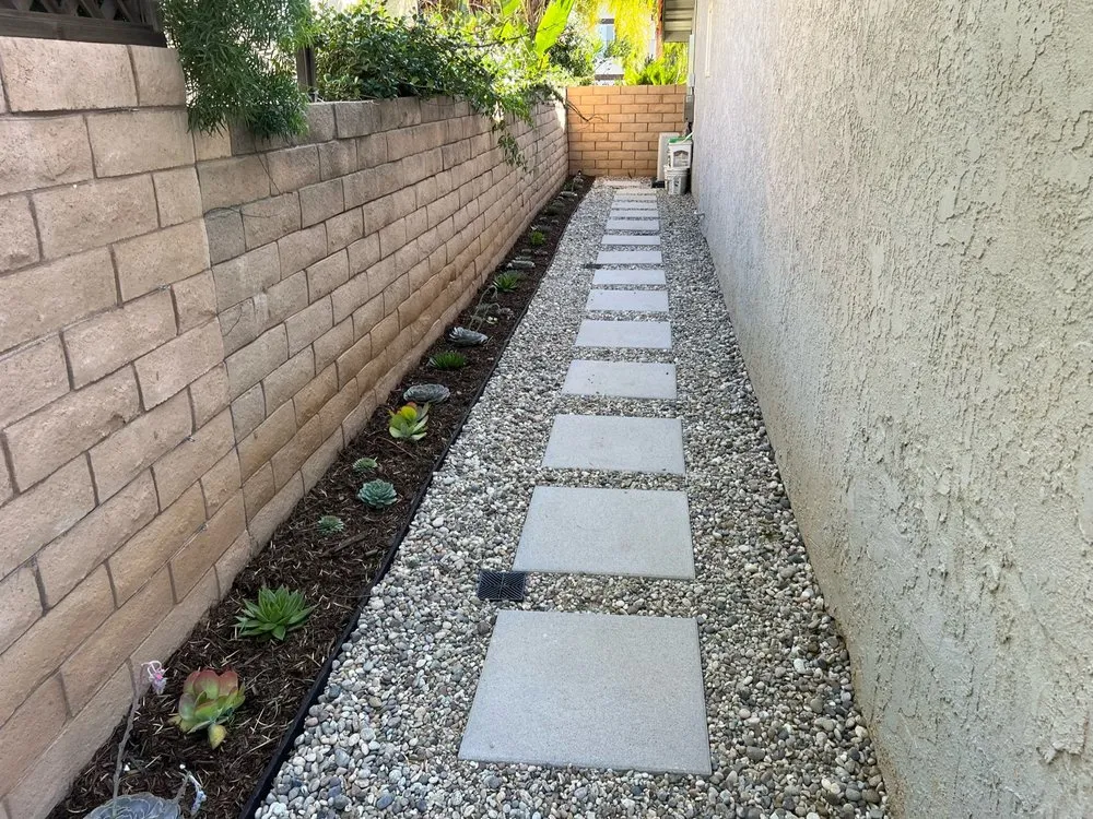 Trusted lawn mowing service with custom design in Tustin, CA by Growscapes