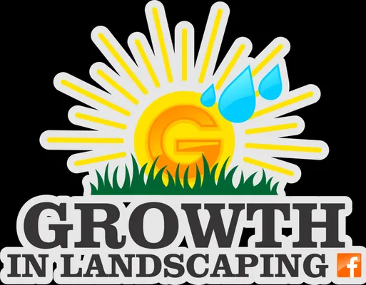 Growth in landscaping Logo