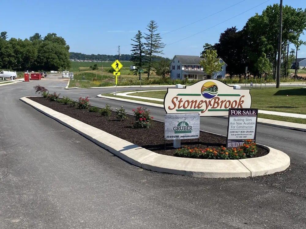 Custom landscaping services in Bainbridge, PA by Gruber Landscaping