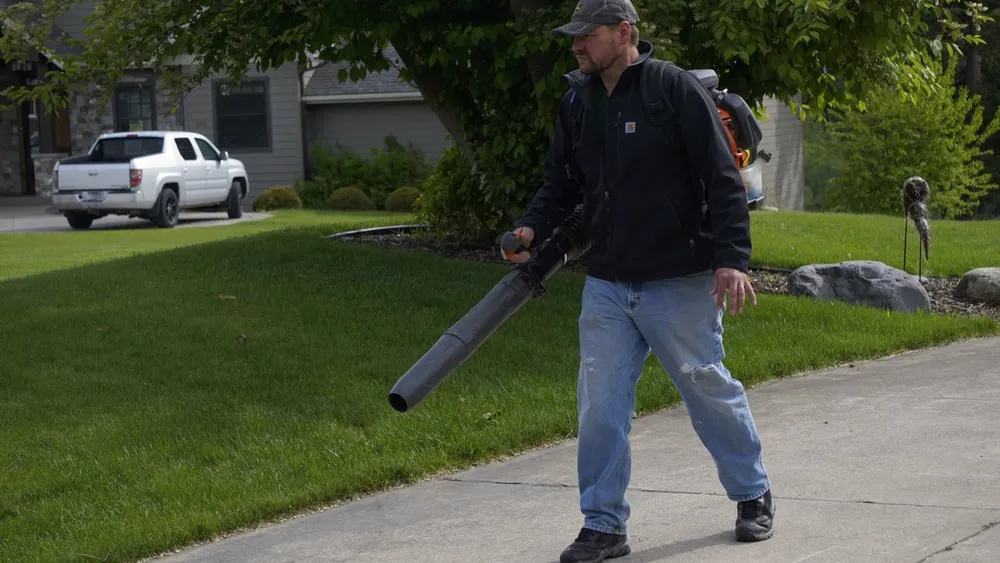 Professional yard cleanup service in Whitefish, MT by Grumpybee Lawn Care