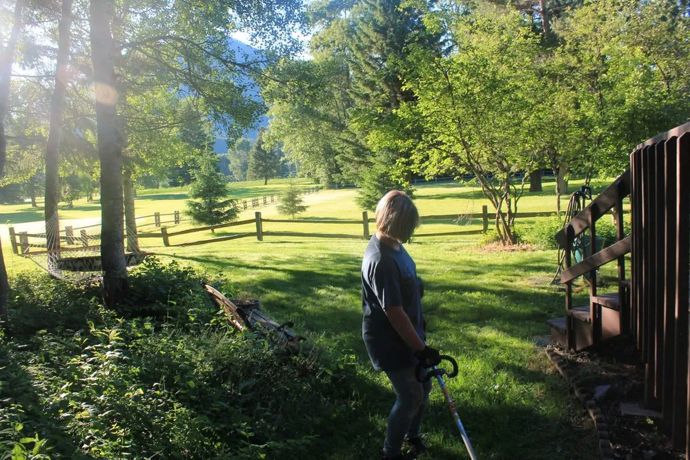 Trusted landscaping services for residential properties in Whitefish, MT by Grumpybee Lawn Care
