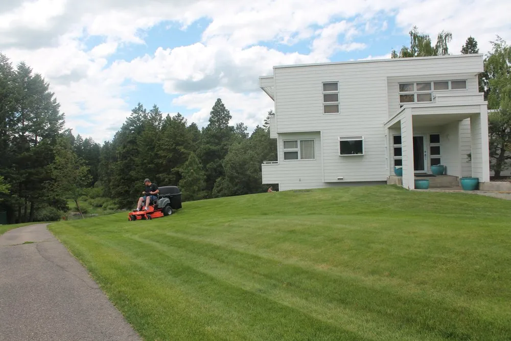 Trusted lawn care service for residential properties across Whitefish, MT - Grumpybee Lawn Care