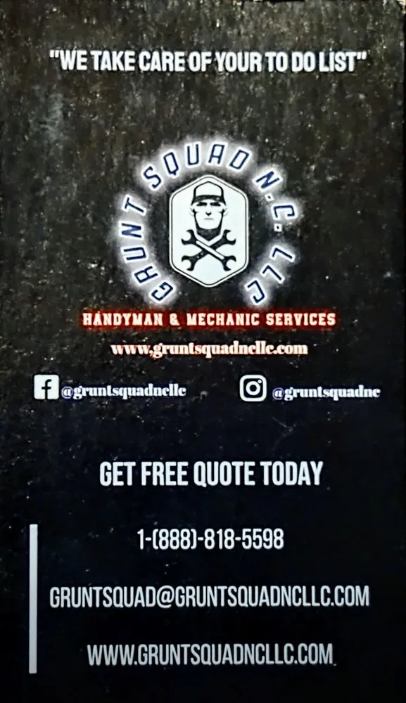 Expert yard maintenance experts serving Welcome, NC - Grunt Squad