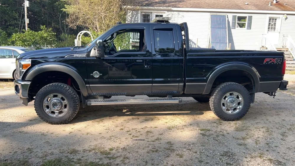 Custom landscape installation for outdoor upgrades in Kennebunk, ME by Grunt Work