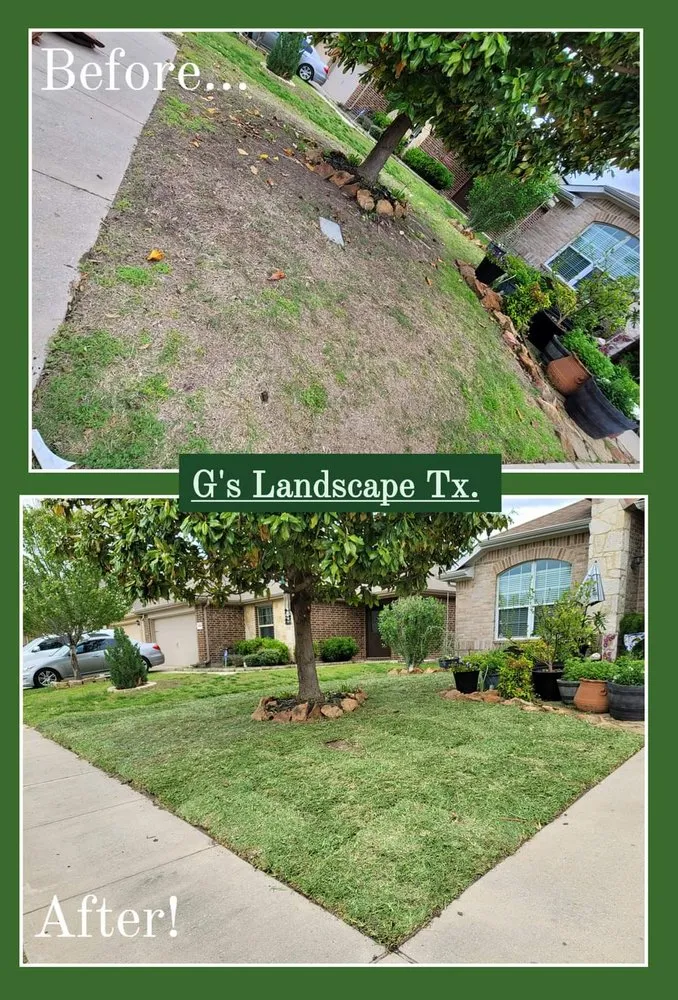 Local residential landscaping for beautiful yards in Forney, TX by G's Landscape