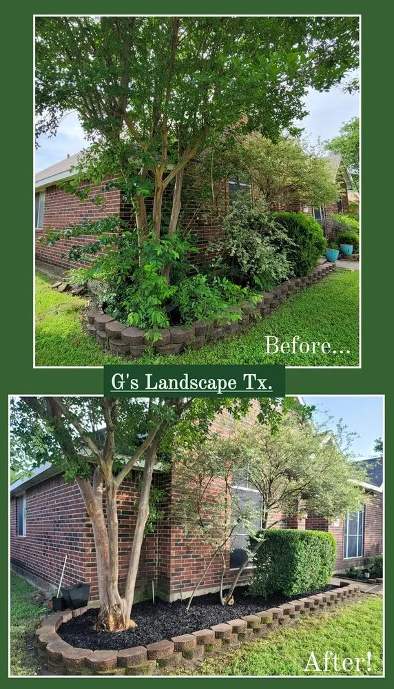 Affordable lawn mowing service for residential properties in Forney, TX by G's Landscape
