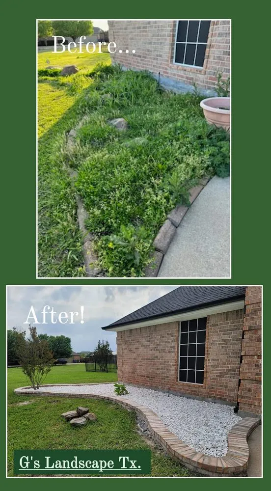 Reliable yard cleanup service in Forney, TX - G's Landscape
