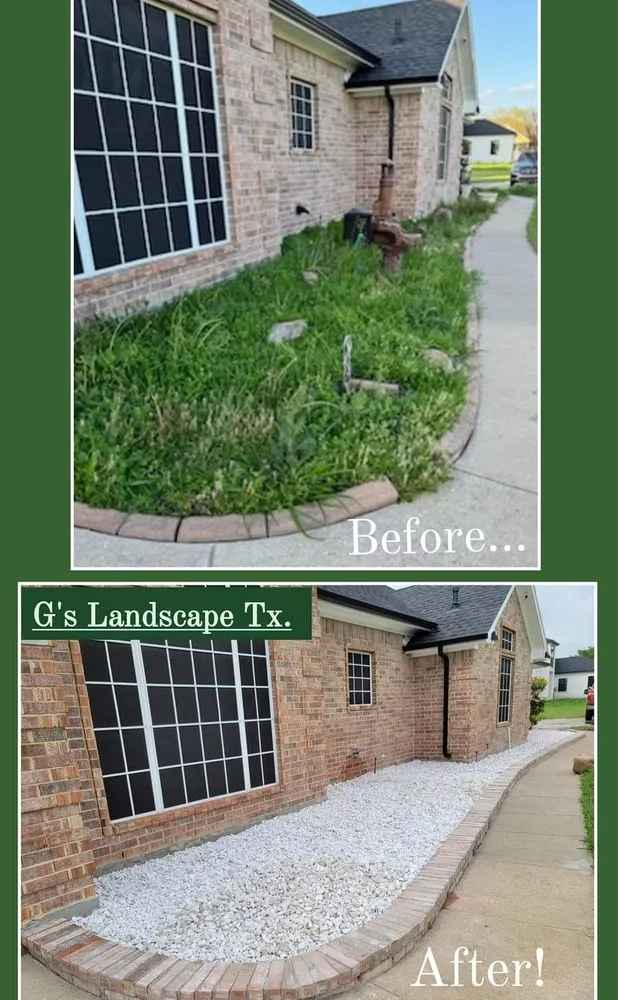 Custom landscape installation experts serving Forney, TX - G's Landscape