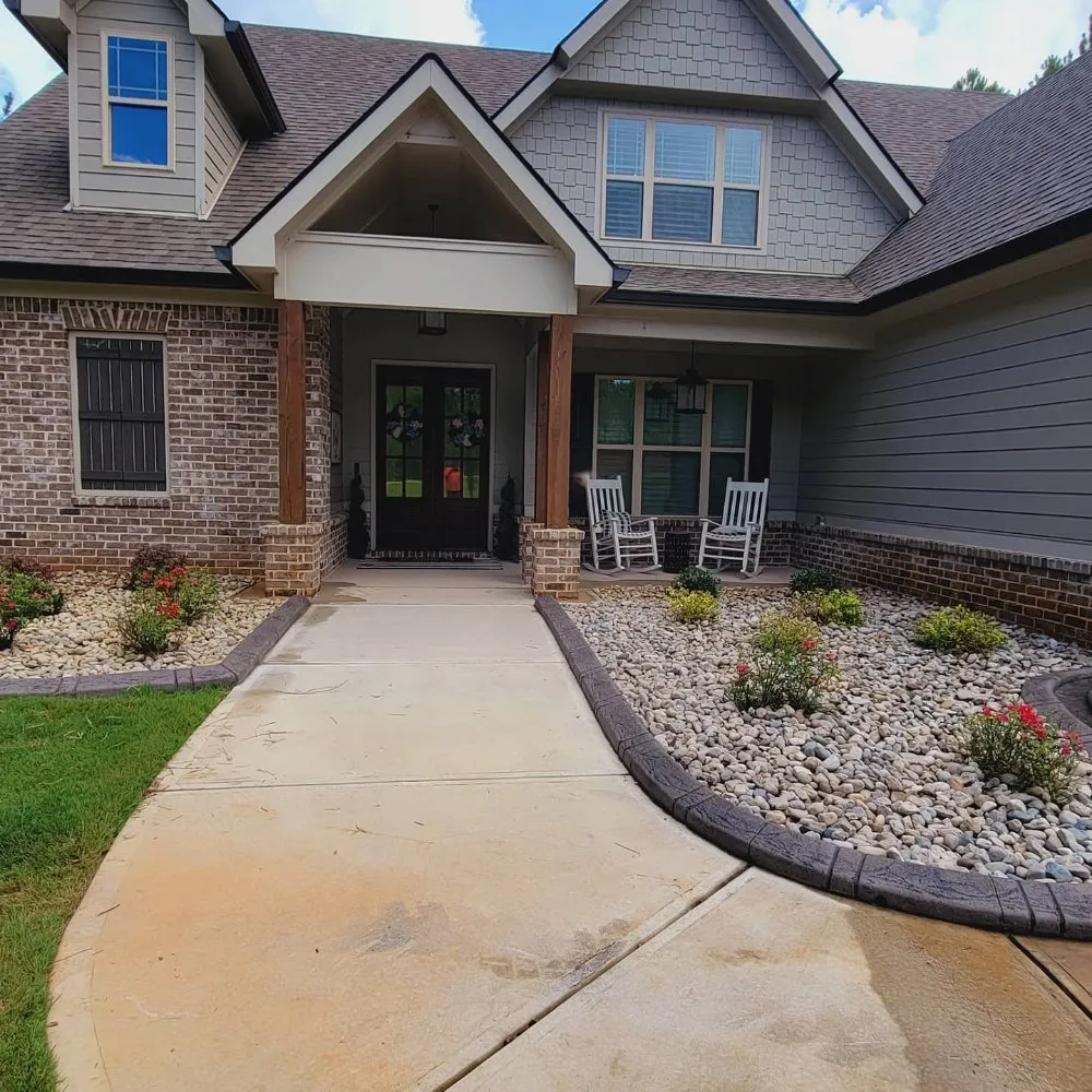 Custom landscape design in Jackson, GA by G&S Landscaping Group