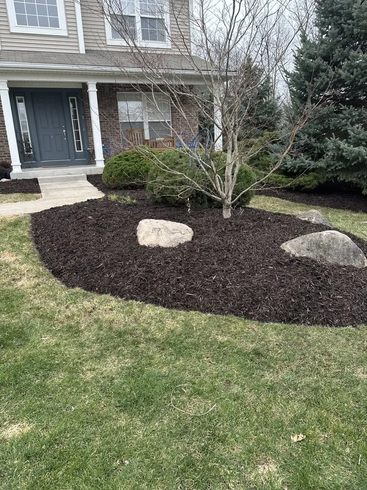 Professional outdoor landscaping in Rockford, MI by GS Lawn Care