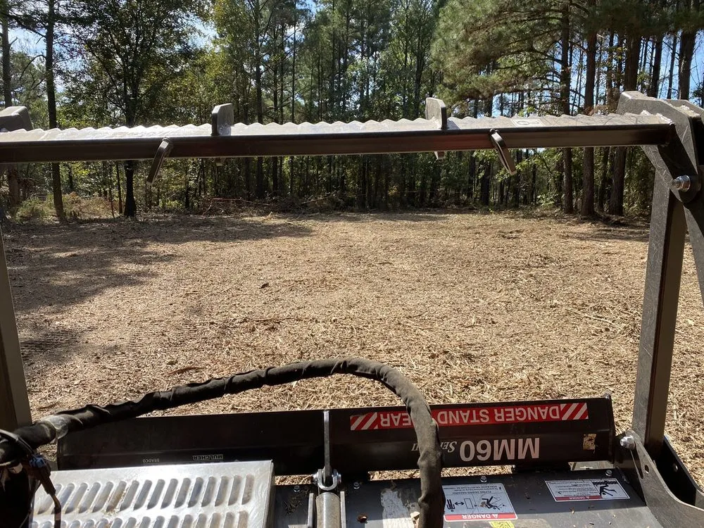 Custom residential landscaping with custom design in Arp, TX by G&S Mulching & Land Services