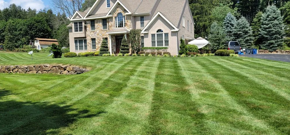 Expert outdoor landscaping for homes in Coatesville, PA by GS Services