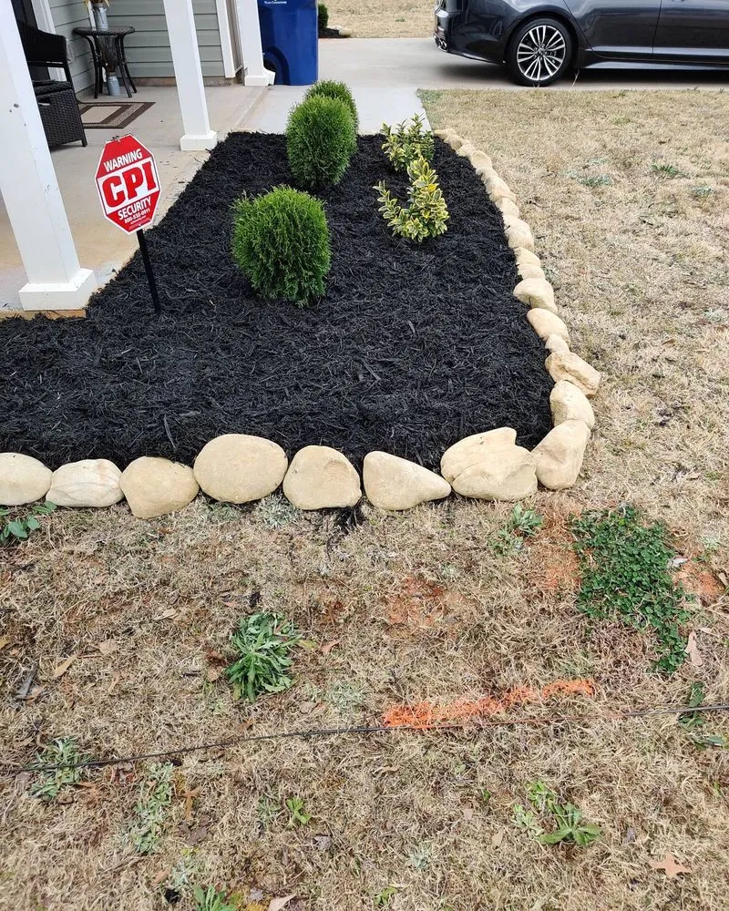 Custom residential landscaping for outdoor upgrades in Greer, SC by GSD Property Enhancement