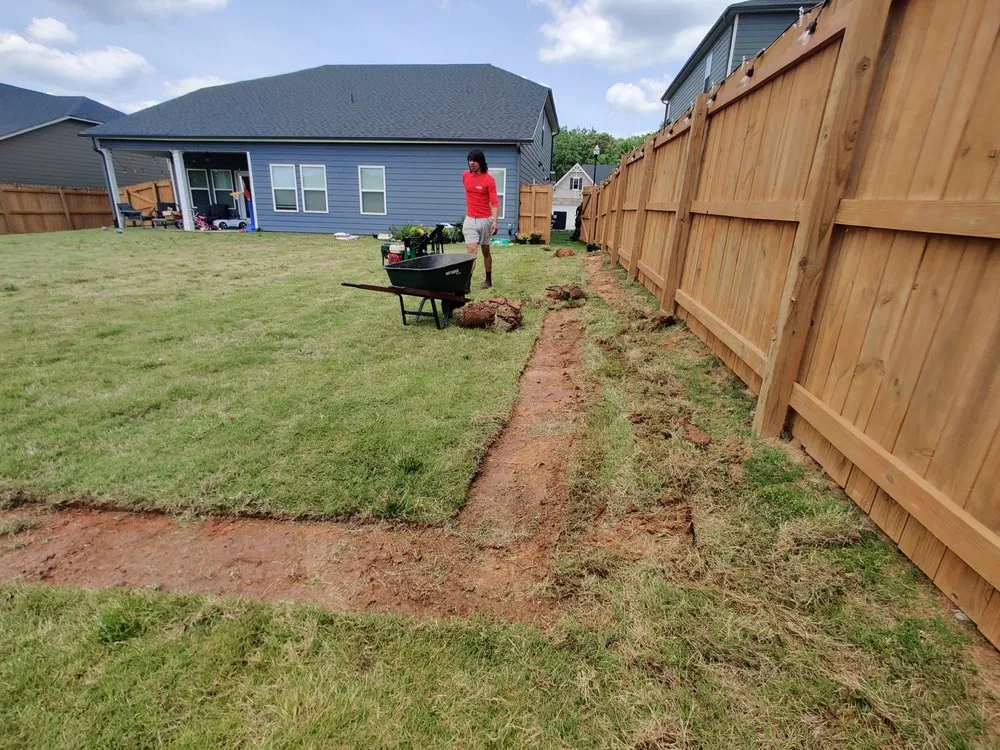 Affordable outdoor landscaping in Greer, SC by GSD Property Enhancement