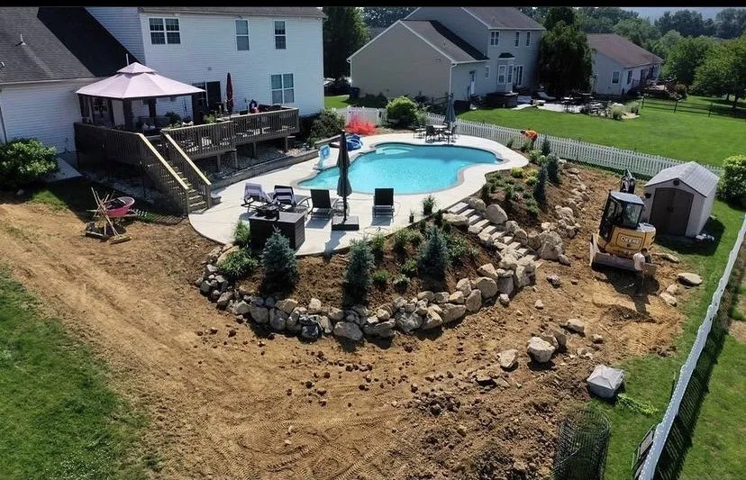 Affordable garden landscaping in Reading, PA by GSG Services