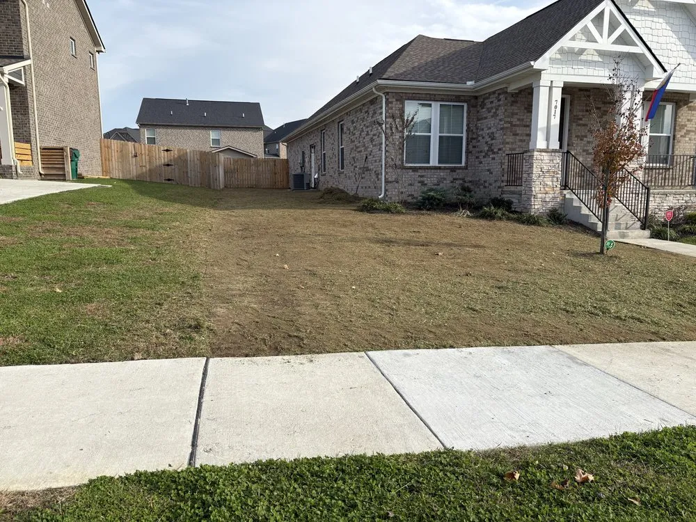 Custom landscape installation in Murfreesboro, TN by Gsm Landscaping