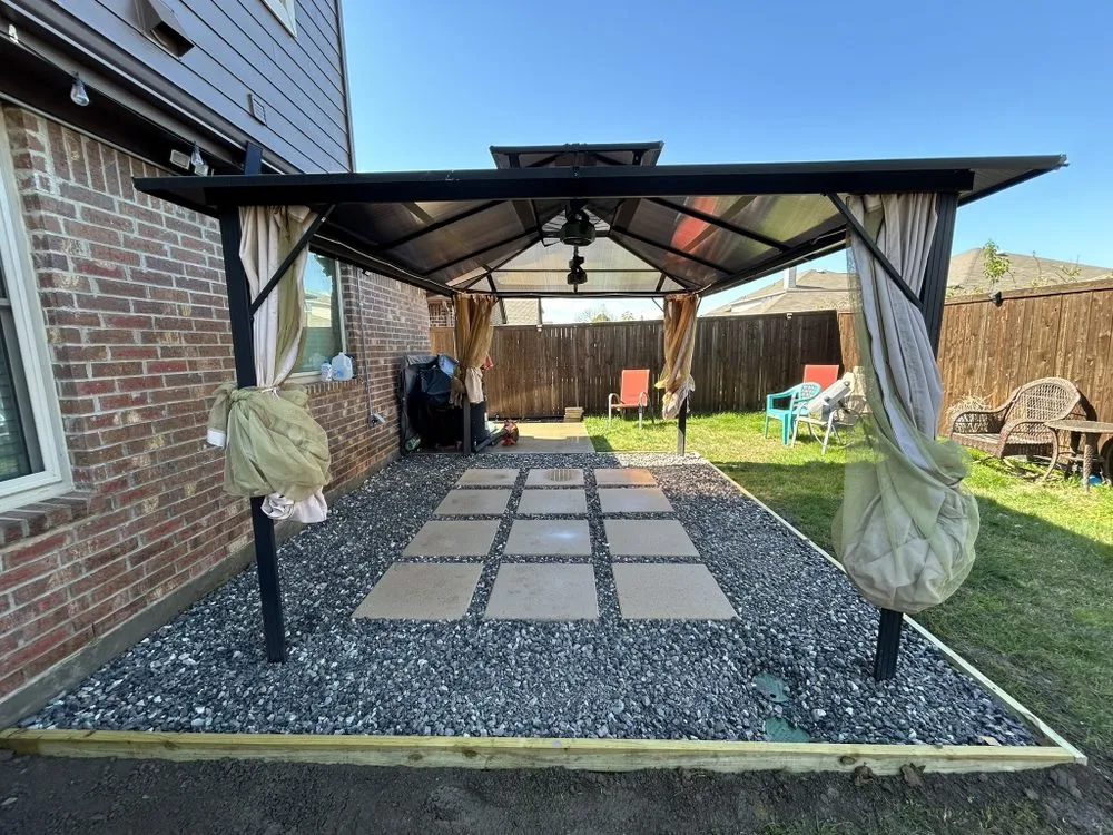 Expert residential landscaping in Princeton, TX by GSTX Landscape Construction