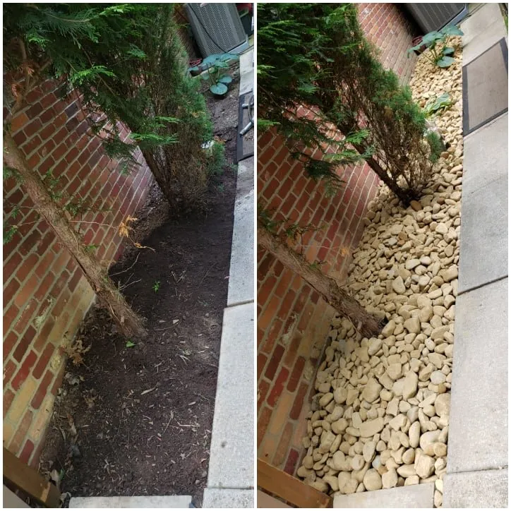 Professional yard maintenance with custom design in Greensburg, PA by GT Hardscapes