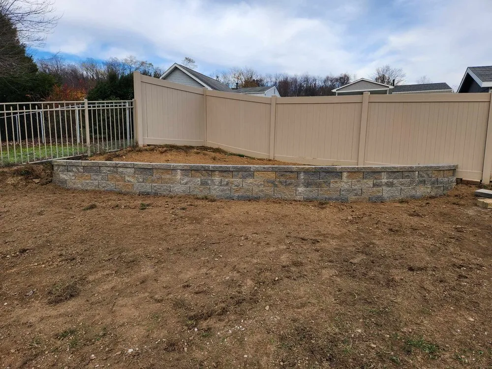 Custom garden landscaping in Greensburg, PA by GT Hardscapes