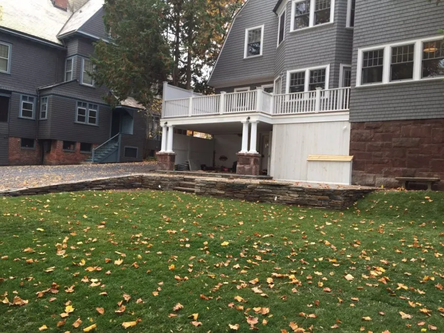 Local garden landscaping with custom design in Hamden, CT by GT Landscape And Excavation