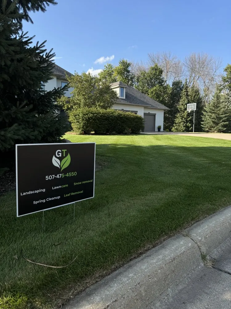Reliable yard cleanup service in Owatonna, MN - GT Landscaping & Snow Removal