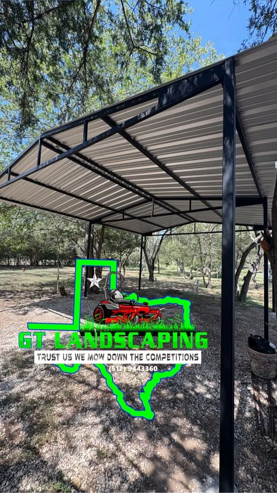 Affordable lawn mowing service for residential properties in Cedar Creek, TX by GT Landscaping