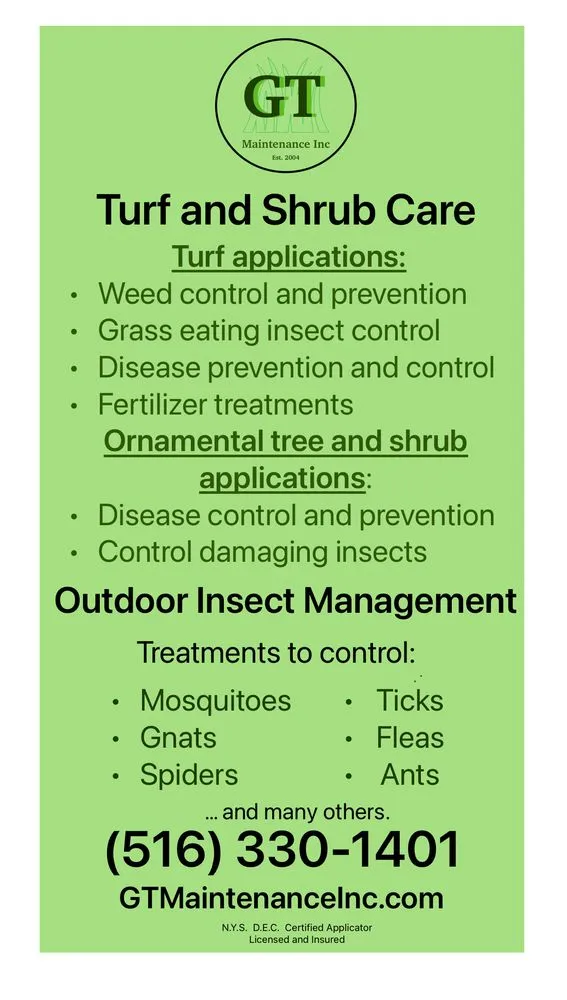 Expert outdoor landscaping experts serving Lynbrook, NY - GT Maintenance