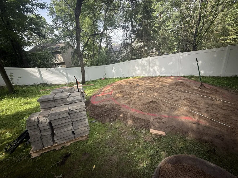 Local landscape installation in Mounds View, MN - GTO Landscape