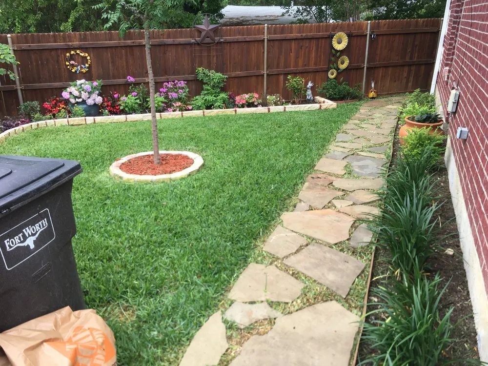 Trusted landscape installation with custom design in Fort Worth, TX by GTO Landscaping