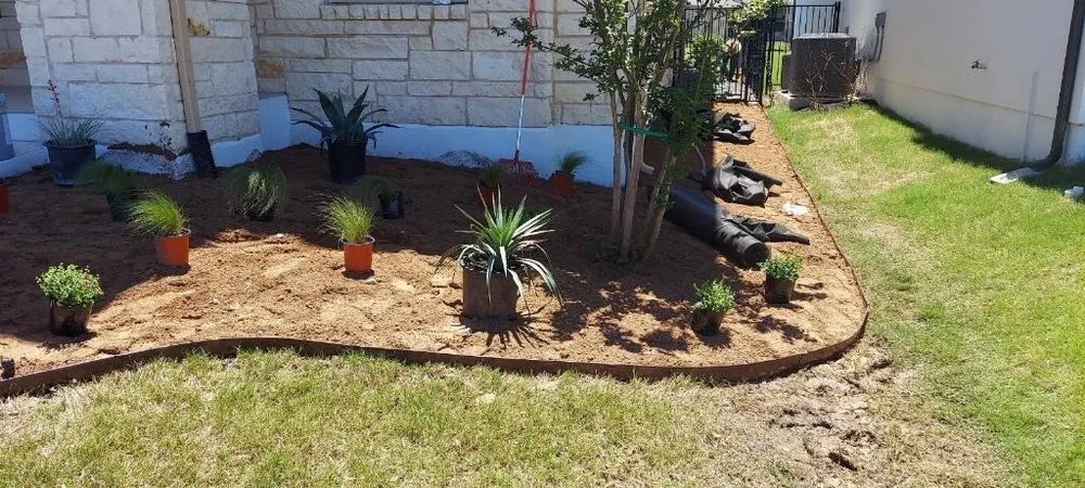 Local lawn mowing service for outdoor upgrades in Austin, TX by GTO Masonry & Concrete