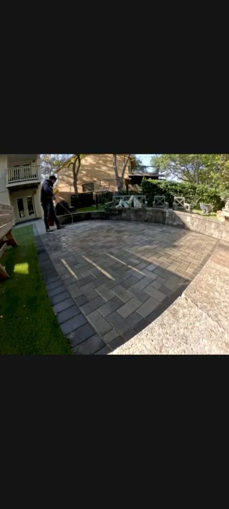 Professional landscape installation in Austin, TX - GTO Masonry & Concrete