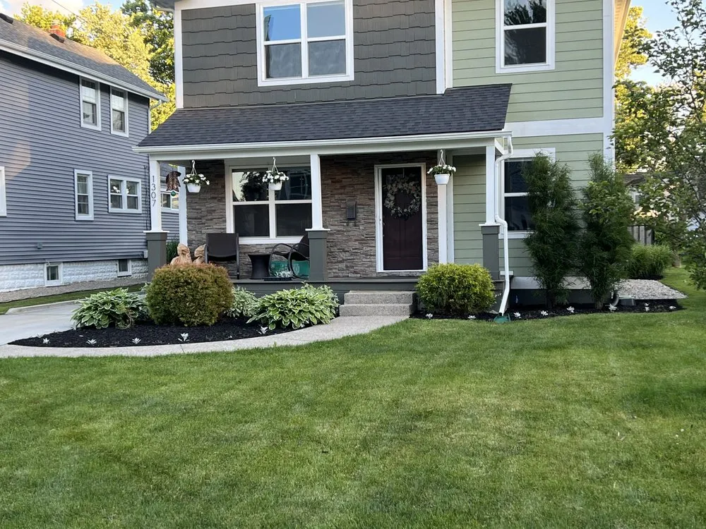 Local landscape installation in Berkley, MI by GTR Lawn Service