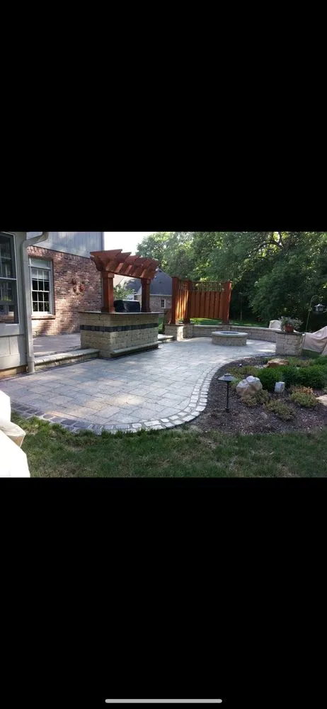 Custom lawn mowing service with custom design across Indianapolis, IN - GTZ Landscape and Construction