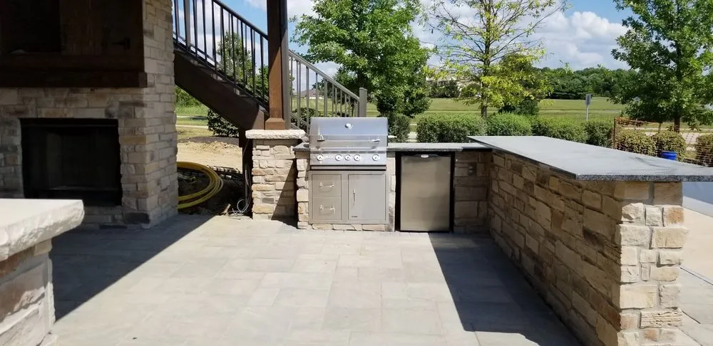 Affordable landscape installation with custom design in Indianapolis, IN by GTZ Landscape and Construction