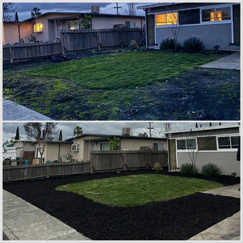 Professional landscape installation in Fairfield, CA by Guada Gardening