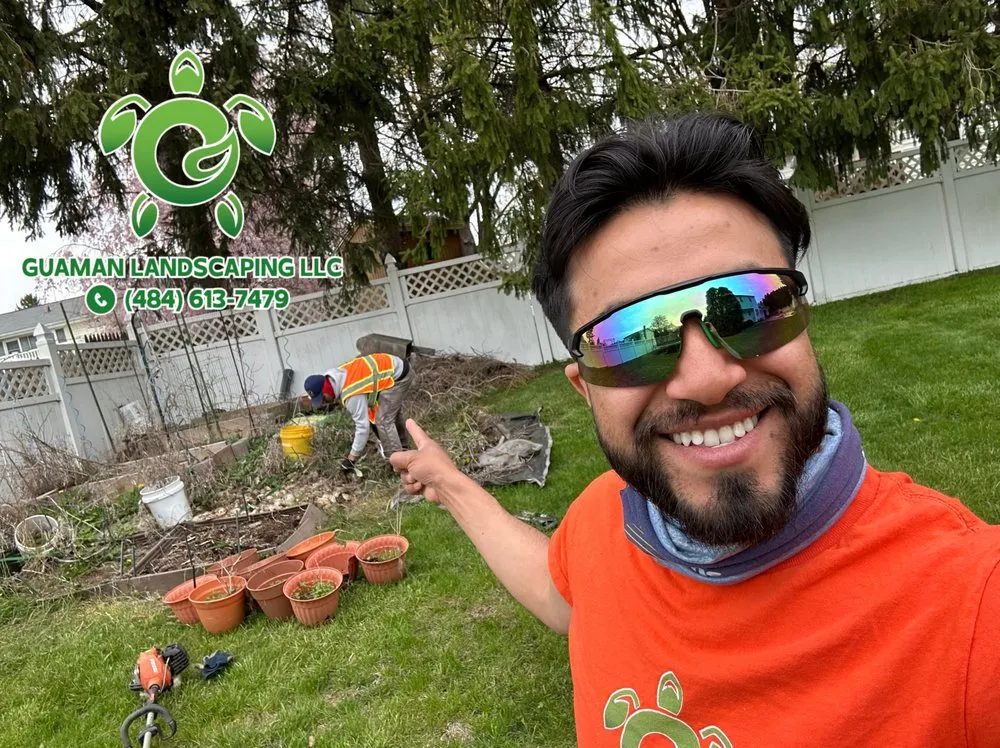 Custom yard maintenance in Easton, PA by Guaman Landscaping