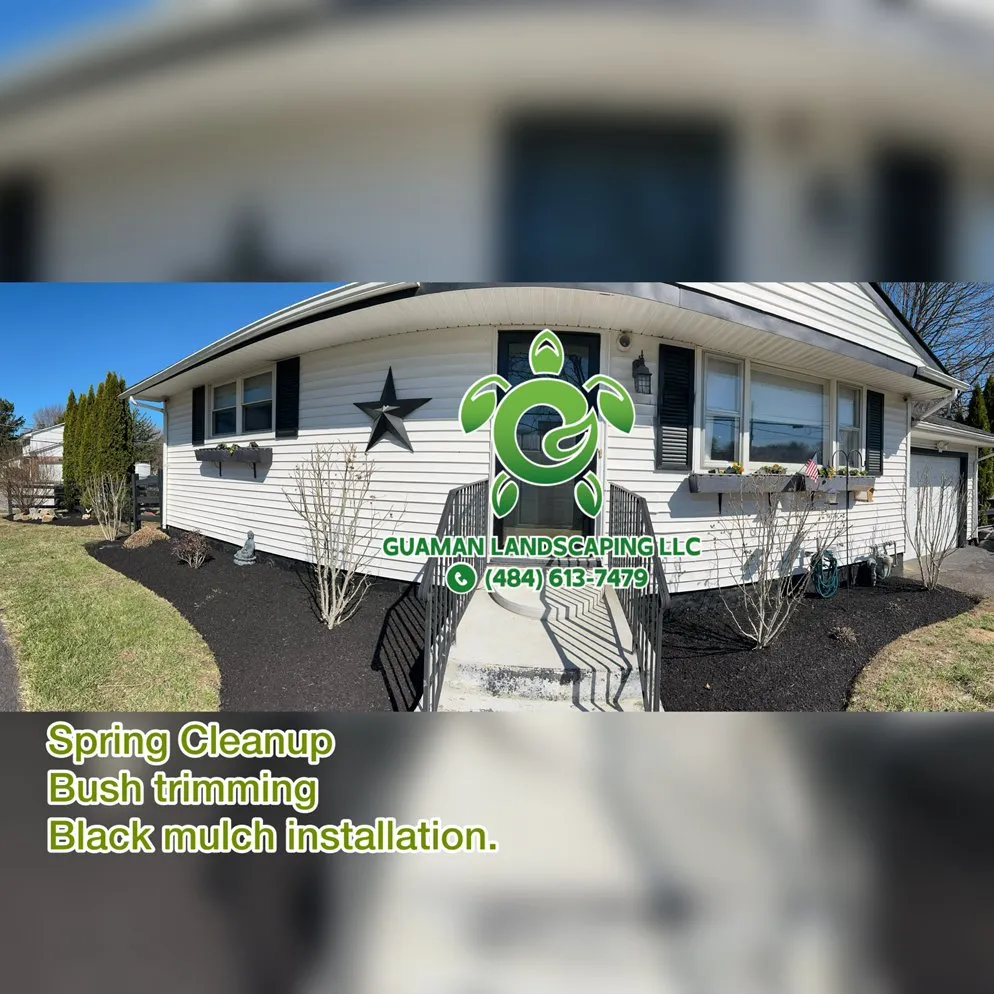 Local garden landscaping for year-round maintenance in Easton, PA by Guaman Landscaping