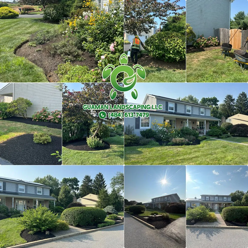 Custom yard maintenance with custom design across Easton, PA - Guaman Landscaping