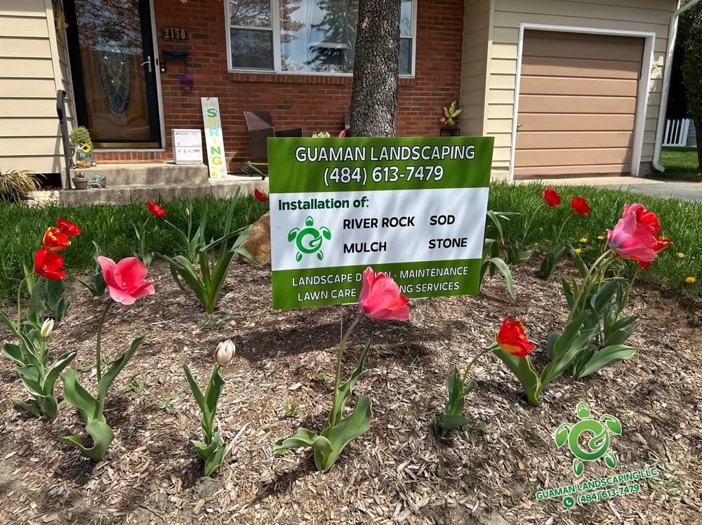 Professional residential landscaping with custom design across Easton, PA - Guaman Landscaping