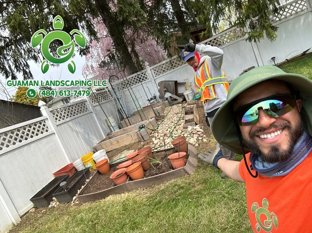 Custom yard cleanup service for homes across Easton, PA - Guaman Landscaping