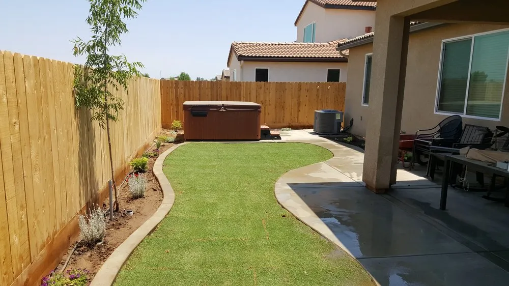 Custom landscape installation for year-round maintenance in Fresno, CA by Guarantee Landscape