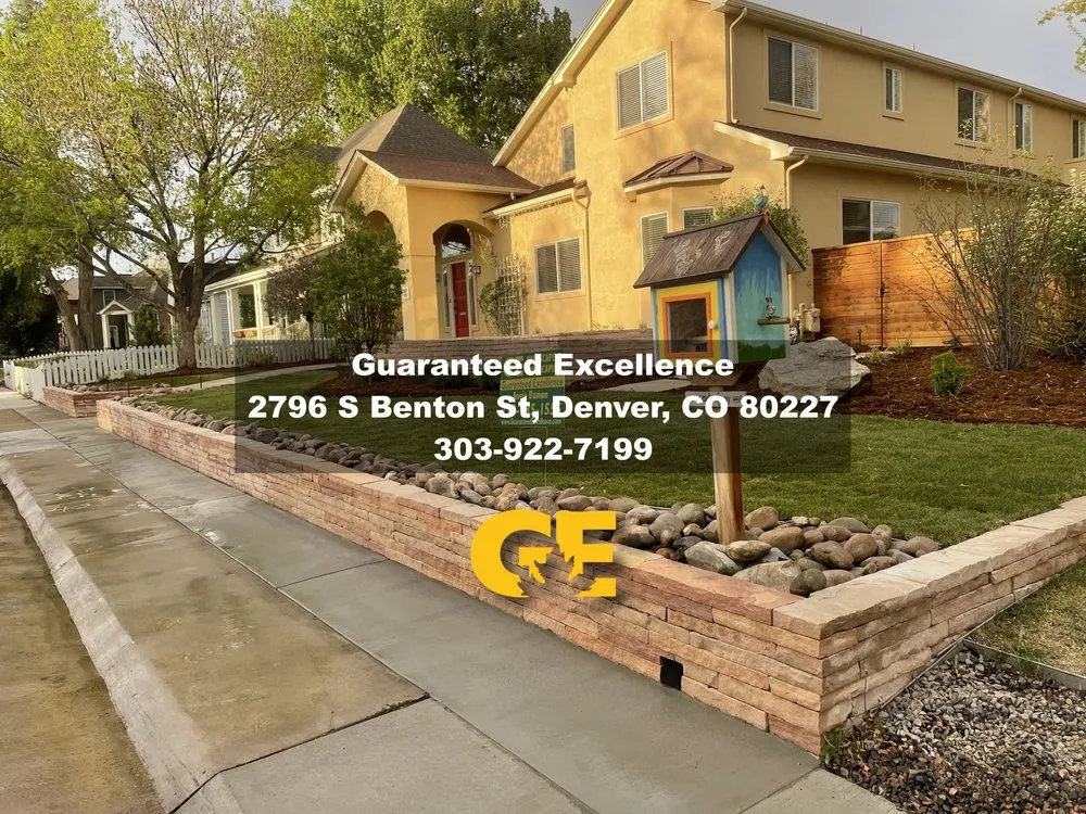 Trusted residential landscaping experts serving Denver, CO - Guaranteed Excellence Landscaping