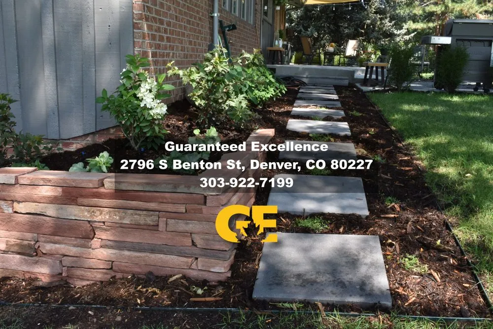 Top-rated lawn mowing service for homes in Denver, CO by Guaranteed Excellence Landscaping
