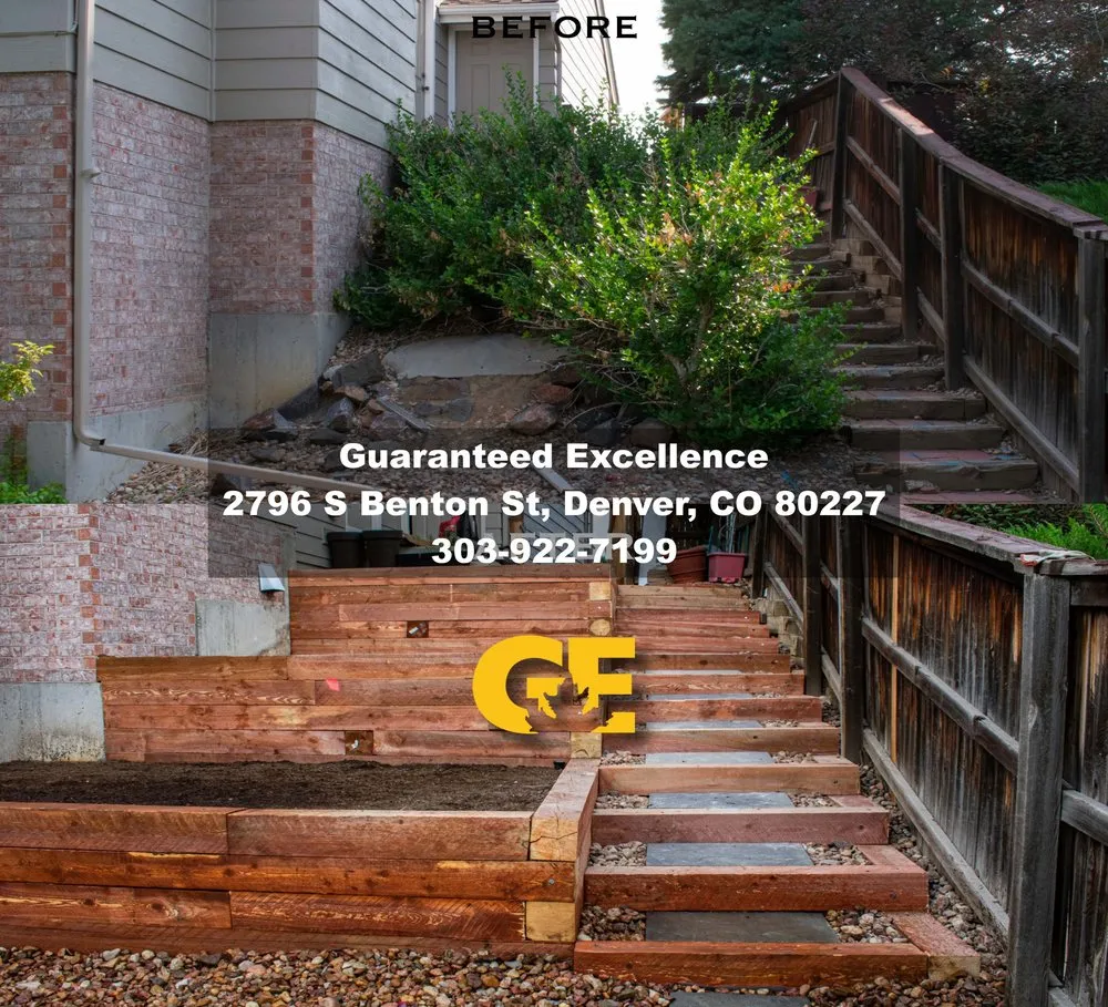 Professional outdoor landscaping experts serving Denver, CO - Guaranteed Excellence Landscaping