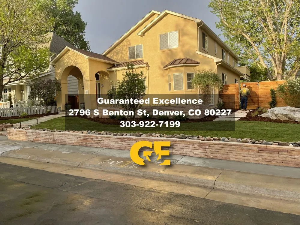 Expert residential landscaping for homes across Denver, CO - Guaranteed Excellence Landscaping