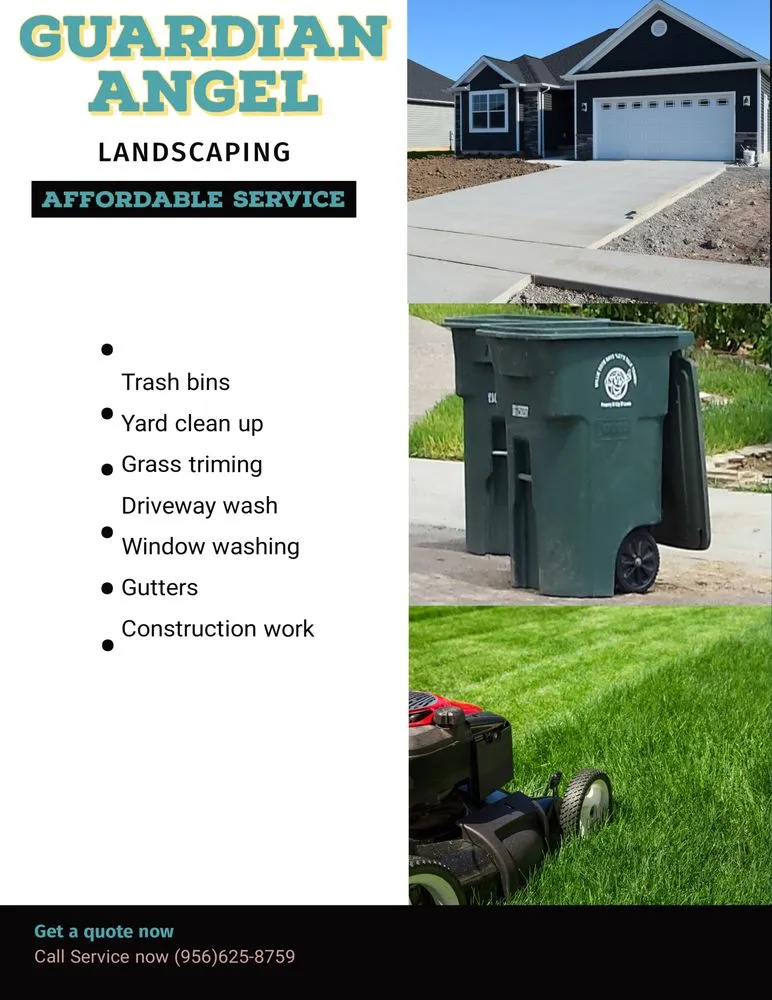 Professional garden landscaping in Laredo, TX - Guardian Angel