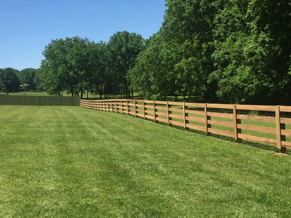 Custom garden landscaping in Nicholasville, KY - Guardian Fence and Construction