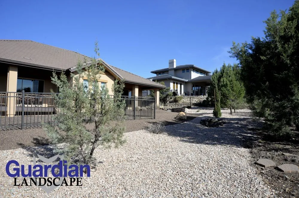 Custom yard cleanup service for homes across Prescott, AZ - Guardian Landscape
